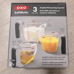 OXO 3-Piece Angled Measuring Cups